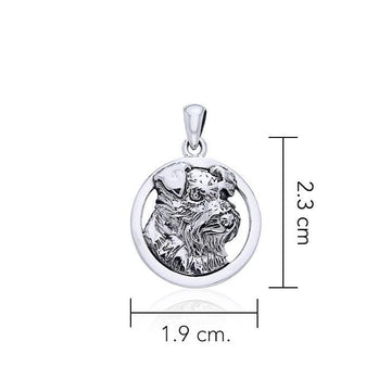 Jody Bergsma Miniature Schnauzer Pendant TPD2663 - Jewelry